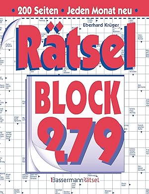 Bild des Verkufers fr Rätselblock 279 (5 Exemplare à 2,99  ) zum Verkauf von moluna