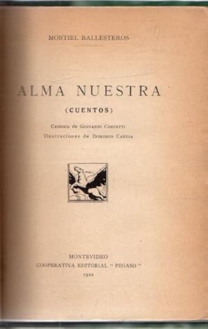 Seller image for Alma Nuestra (cuentos) . for sale by Librera Astarloa