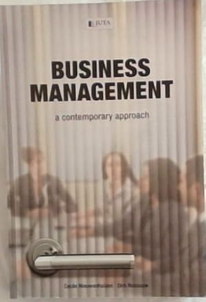 Immagine del venditore per Business Management a contemporary approach venduto da Chapter 1