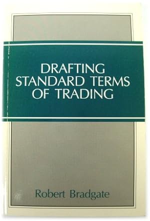 Immagine del venditore per Drafting Standard Terms of Trading venduto da PsychoBabel & Skoob Books