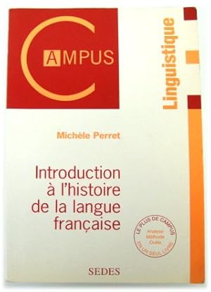 Immagine del venditore per Introduction A L'Histoire De La Langue FRANCAISE venduto da PsychoBabel & Skoob Books