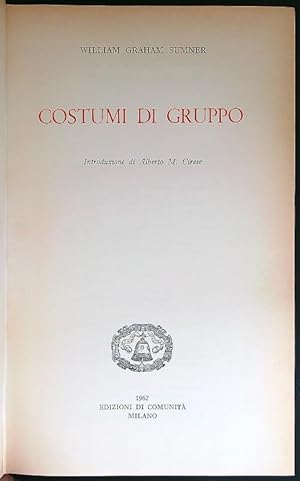 Seller image for Costumi di gruppo for sale by Librodifaccia