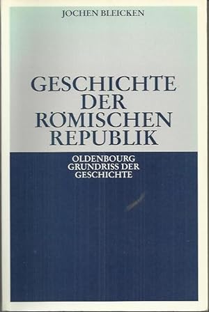 Seller image for Geschichte der rmischen Republik for sale by bcher-stapel