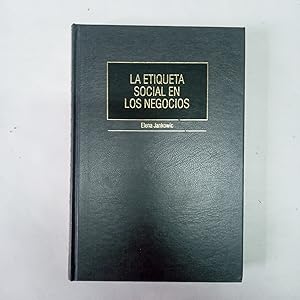 LA ETIQUETA SOCIAL EN LOS NEGOCIOS