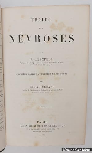 Seller image for Trait des nvroses for sale by Librairie Alain Brieux