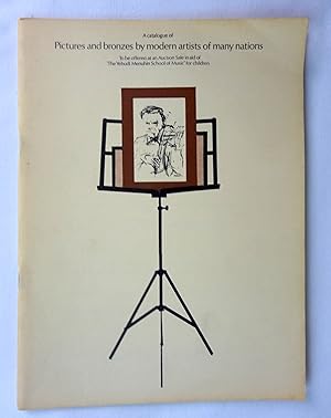 Catalogue of Pictures and Bronzes by Modern Artists of many Nations, 5th May 1970 Sotheby's in Ai...