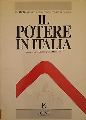 Seller image for Il potere in Italia for sale by librisaggi