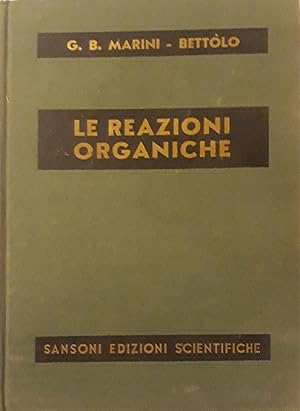 Le reazioni organiche