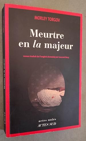 Seller image for Meurtre en la majeur. for sale by Librairie Pique-Puces