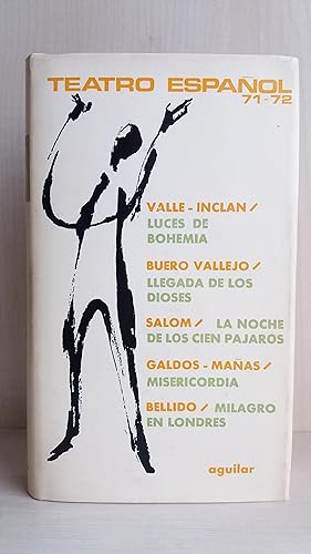 Imagen del vendedor de TEATRO ESPAÑOL 1971-1972 a la venta por Bibliomania