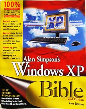 Imagen del vendedor de Alan Simpson's Windows XP Bible. 2nd Edition. a la venta por Entelechy Books