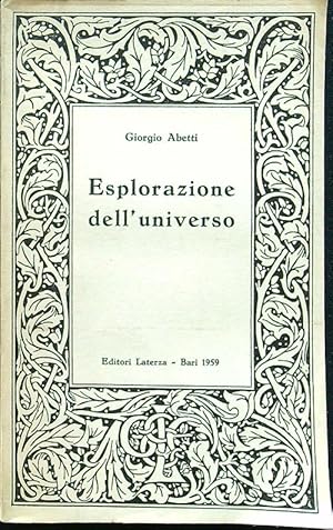 Bild des Verkufers fr Esplorazione dell'universo zum Verkauf von Librodifaccia