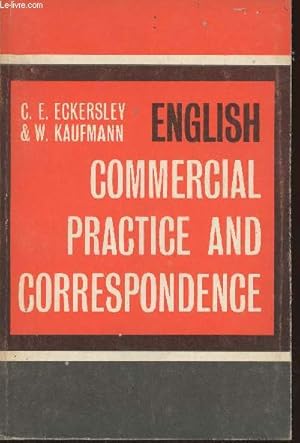 Bild des Verkufers fr English commercial practice and Correspondance- A first course for Foreign students zum Verkauf von Le-Livre