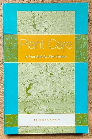 Seller image for Plant Care: A Festschrift for Mimi Khalvati for sale by Shore Books