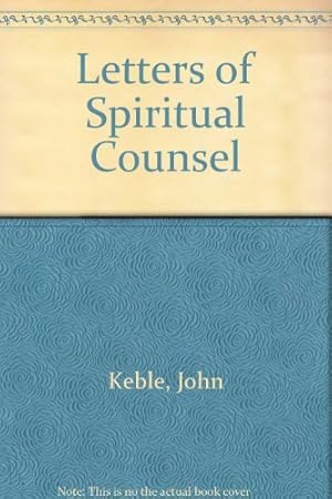 Bild des Verkufers fr Letters of Spiritual Counsel zum Verkauf von WeBuyBooks