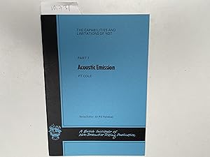 Immagine del venditore per The Capabilities and Limitations of NDT. Part 7 Acoustic Emission. venduto da Book Souk