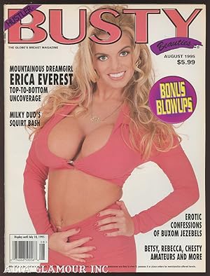 HUSTLER BUSTY BEAUTIES; North America's Breast Magazine Vol. 08, No. 12, August 1995