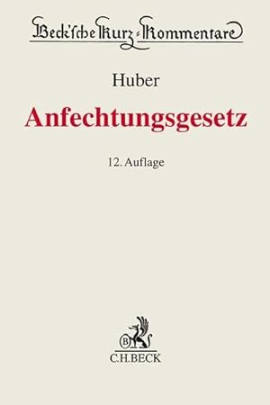 Seller image for Anfechtungsgesetz (AnfG) for sale by Rheinberg-Buch Andreas Meier eK
