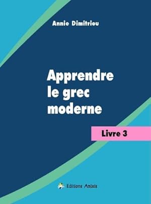 apprendre le grec moderne ; livre 1