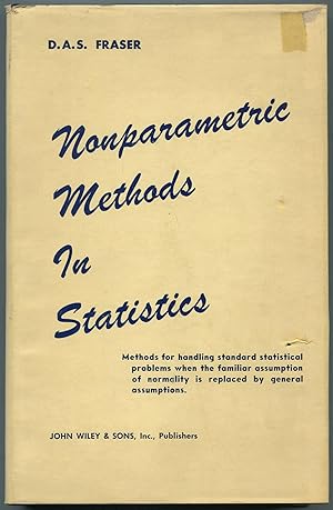 Bild des Verkufers fr Nonparametric Methods in Statistics zum Verkauf von Between the Covers-Rare Books, Inc. ABAA
