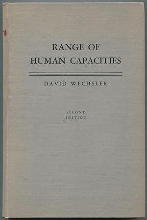 Bild des Verkufers fr The Range of Human Capacities zum Verkauf von Between the Covers-Rare Books, Inc. ABAA