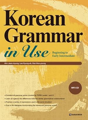 Seller image for Korean Grammar in Use - Beginning to Intermediate, mit 1 Audio-CD for sale by moluna