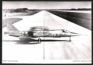 Fotografie Flugzeug EWR VJ 101, Prototyp in Erprobung der Luftwaffe