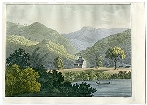 Antique Print-S.FIDELIS JESUIT MISSION-PARAIBA RIVER-BRAZIL-PL.44-Ferrario-Fumagalli-1821