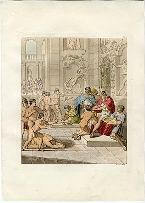 Antique Print-INCA-CEREMONY-SOUTH AMERICA-Ferrario-Gallina-1821