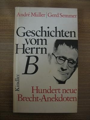 Imagen del vendedor de Geschichten vom Herrn B a la venta por Gabis Bcherlager