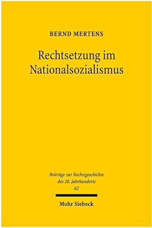 suhrkamp taschenbuch wissenschaft Recht im Unrecht Studien zur Rechtsgeschichte des Nationalsozialismus