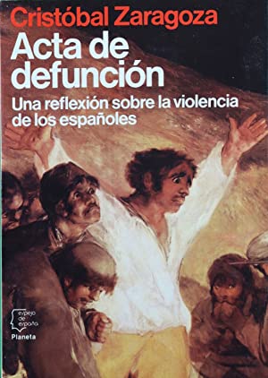 Imagen del vendedor de ACTA DE DEFUNCIÓN a la venta por Librovicios