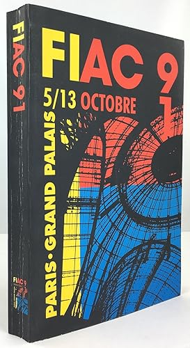 Bild des Verkufers fr FIAC 91. Paris - Grand Palais 5 / 13. Octobre. (Catalogue). zum Verkauf von Antiquariat Heiner Henke