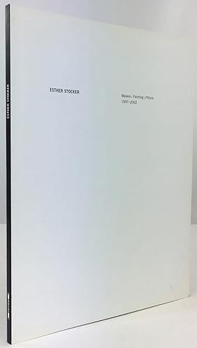 Seller image for Esther Stocker, Malerei / Painting / Pittura 1997 - 2002. bersetzug / translation / traduzione : Maria Pia De Martin (italiano), Martin Haiden (english). for sale by Antiquariat Heiner Henke