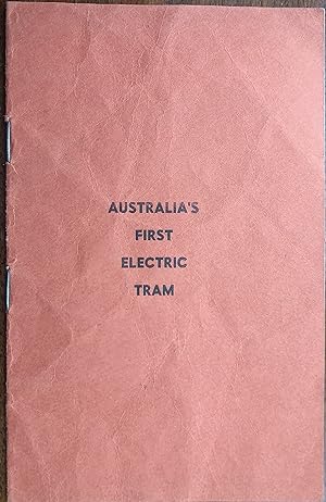 Australia's First Electric Tram