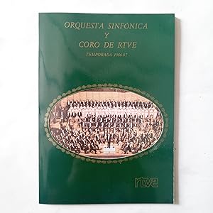 ORQUESTA SINFÓNICA Y CORO DE RTVE. Temporada 1986-87