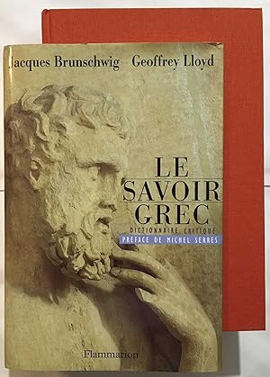 Bild des Verkufers fr LE SAVOIR GREC. Dictionnaire critique zum Verkauf von librairie philippe arnaiz