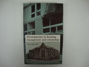 Bild des Verkufers fr Developments in Housing Management and Ownership zum Verkauf von PsychoBabel & Skoob Books