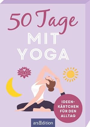 Imagen del vendedor de 50 Tage mit Yoga. Ideenkrtchen fr den Alltag a la venta por Smartbuy