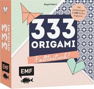 Bild des Verkufers fr 333 Origami - Falttastisch! : Mit Anleitungen und 333 feinen Papieren zum Verkauf von Smartbuy