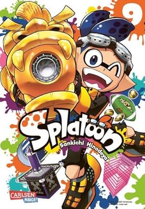 Bild des Verkufers fr Splatoon 9 : Das Nintendo-Game als Manga! Ideal fr Kinder und Gamer! zum Verkauf von Smartbuy