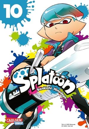 Bild des Verkufers fr Splatoon 10 : Das Nintendo-Game als Manga! Ideal fr Kinder und Gamer! zum Verkauf von Smartbuy