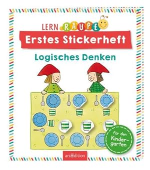 Imagen del vendedor de Lernraupe - Erstes Stickerheft - Logisches Denken a la venta por Smartbuy