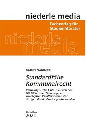 Bild des Verkufers fr Standardflle Kommunalrecht zum Verkauf von Smartbuy