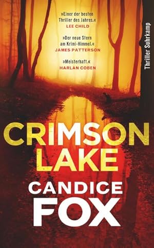 Bild des Verkufers fr Crimson Lake : Thriller zum Verkauf von Smartbuy