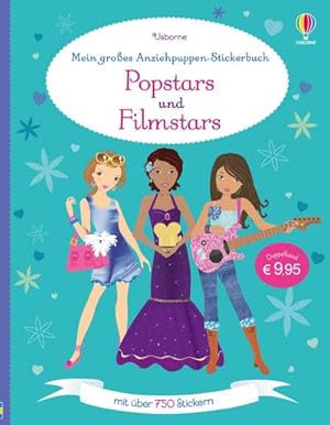 Bild des Verkufers fr Mein groes Anziehpuppen-Stickerbuch: Popstars und Filmstars zum Verkauf von Smartbuy