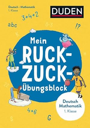 Bild des Verkufers fr Mein Ruckzuck-bungsblock Deutsch/Mathe 1. Klasse zum Verkauf von Smartbuy