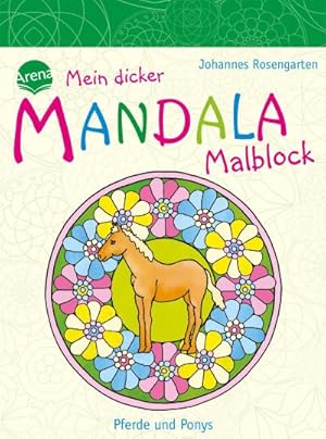 Bild des Verkufers fr Mein dicker MANDALA Malblock: Pferde und Ponys zum Verkauf von Smartbuy