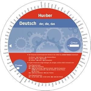 Seller image for Wheel. Deutsch Der, die, das. Sprachdrehscheibe : Artikel und Plural for sale by Smartbuy