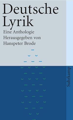 Seller image for Deutsche Lyrik : Eine Anthologie for sale by Smartbuy